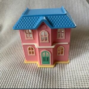 Vintage Little Tikes  Miniature Dollhouse Mini Doll House replica Toy 4"